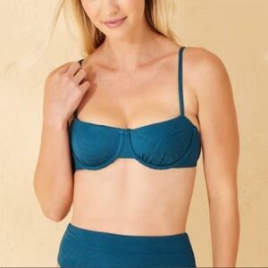 NWT Shade & Shore Balconette Underwire Bikini Top